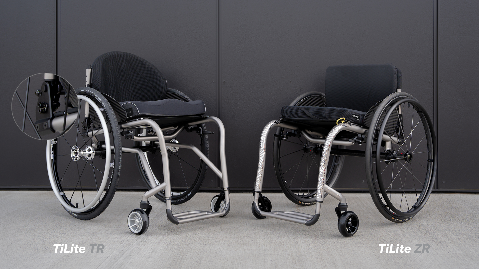 TiLite Ultra-lightweight Manual Wheelchairs